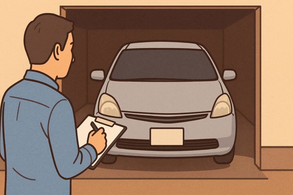 車庫証明　自動車登録